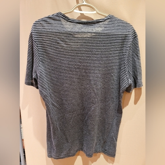 Kooples leather pocket tee - Picture 4 of 4